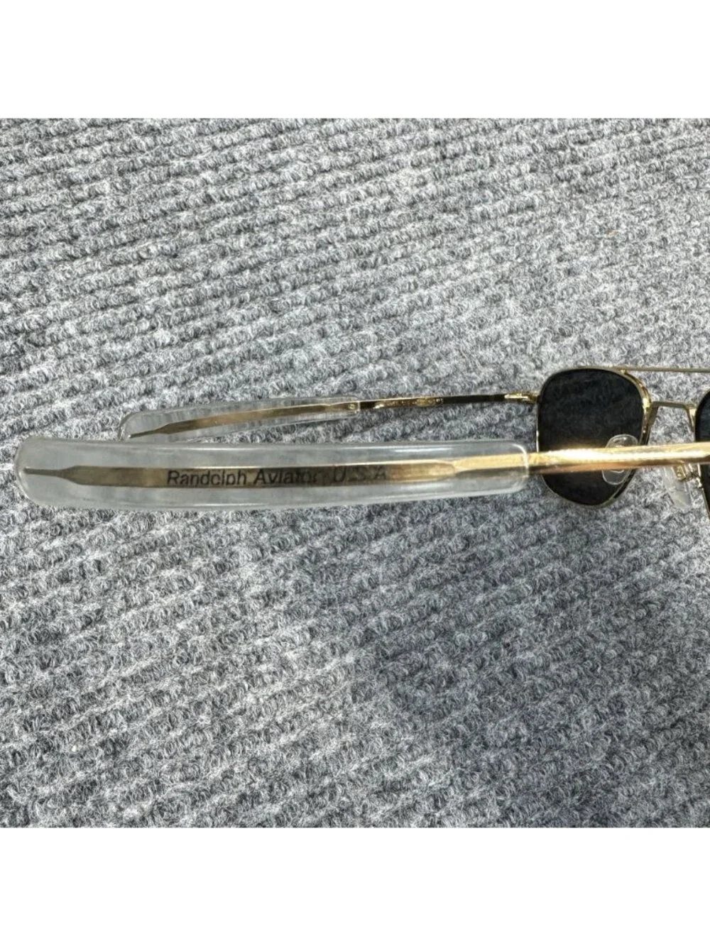 Randolph Engineering USA Aviator Gold Frames Only Sunglasses 5 1/2 AF 58-20